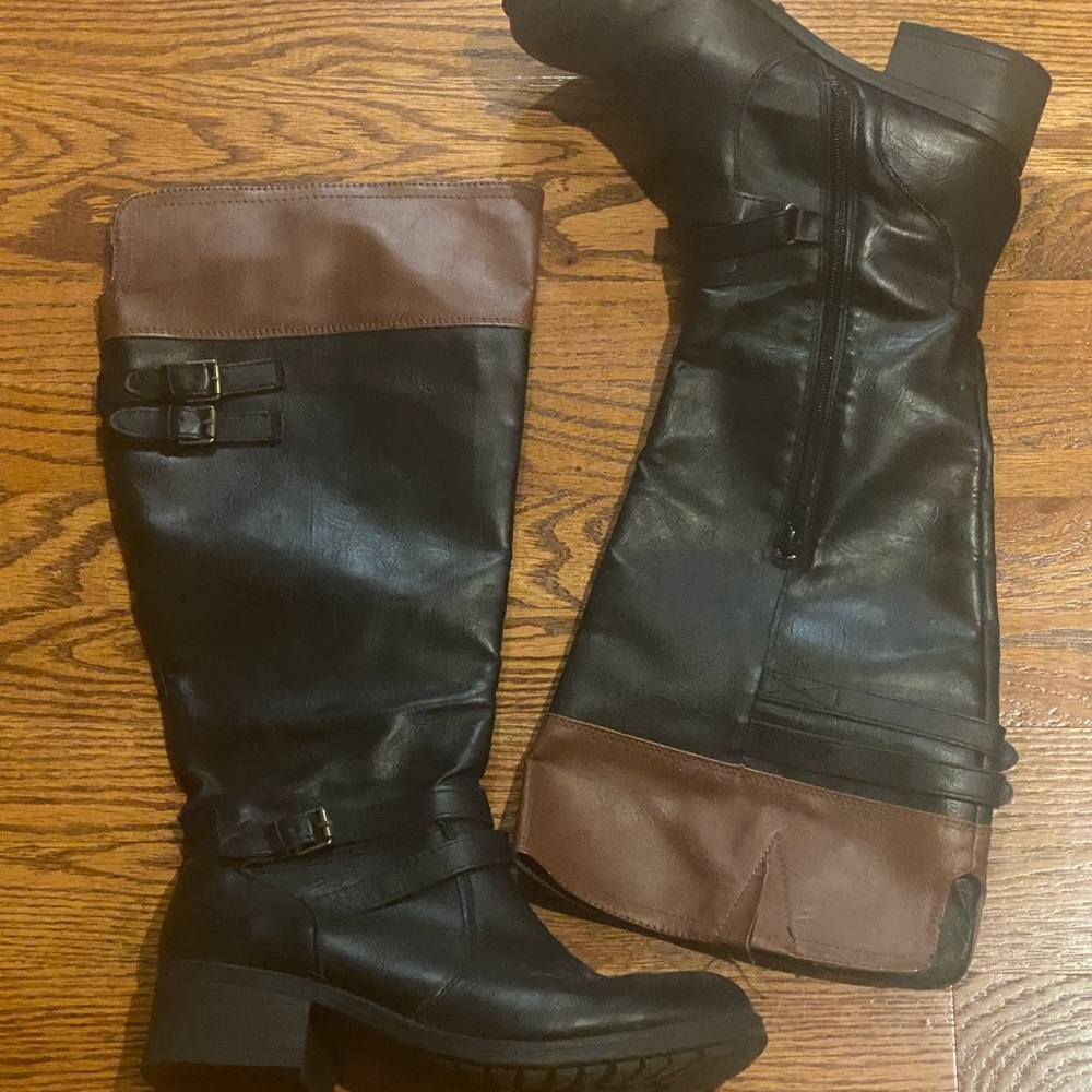 Tall Boots Sz 8.5 wide calf